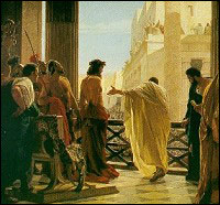 Pilate presenting Jesus