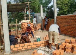 building a house in Cambodia