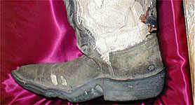 petrified cowboy boot