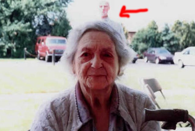 Denise Russell's ghost picture