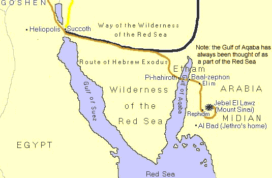 The Hebrew Red Sea Crossing