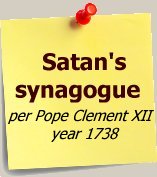 we think freemasonry is in league with Satan