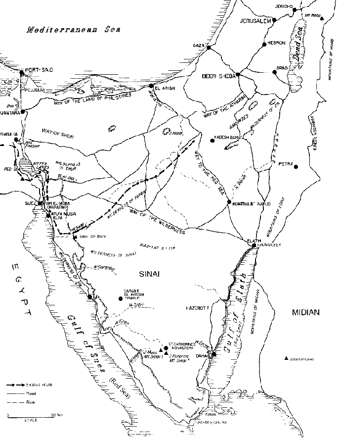 Sinai Map