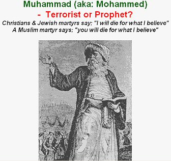 muhammad terrorist or prophet